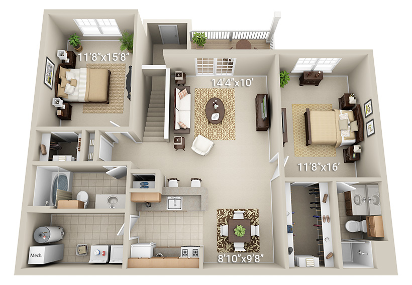 Painesville Apartments For Rent - Cobblestone Court Apartments In Painesville, Ohio